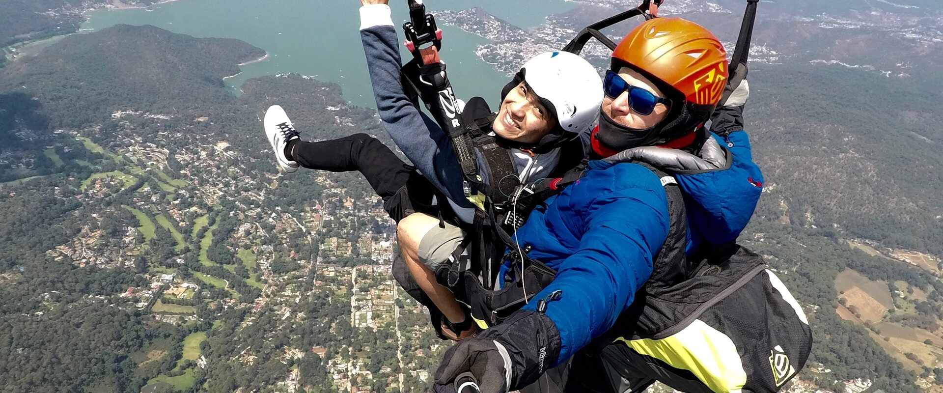 vuelo en parapente en valle de bravo